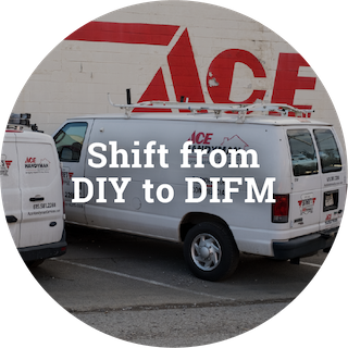 Shift from DIY to DIFM