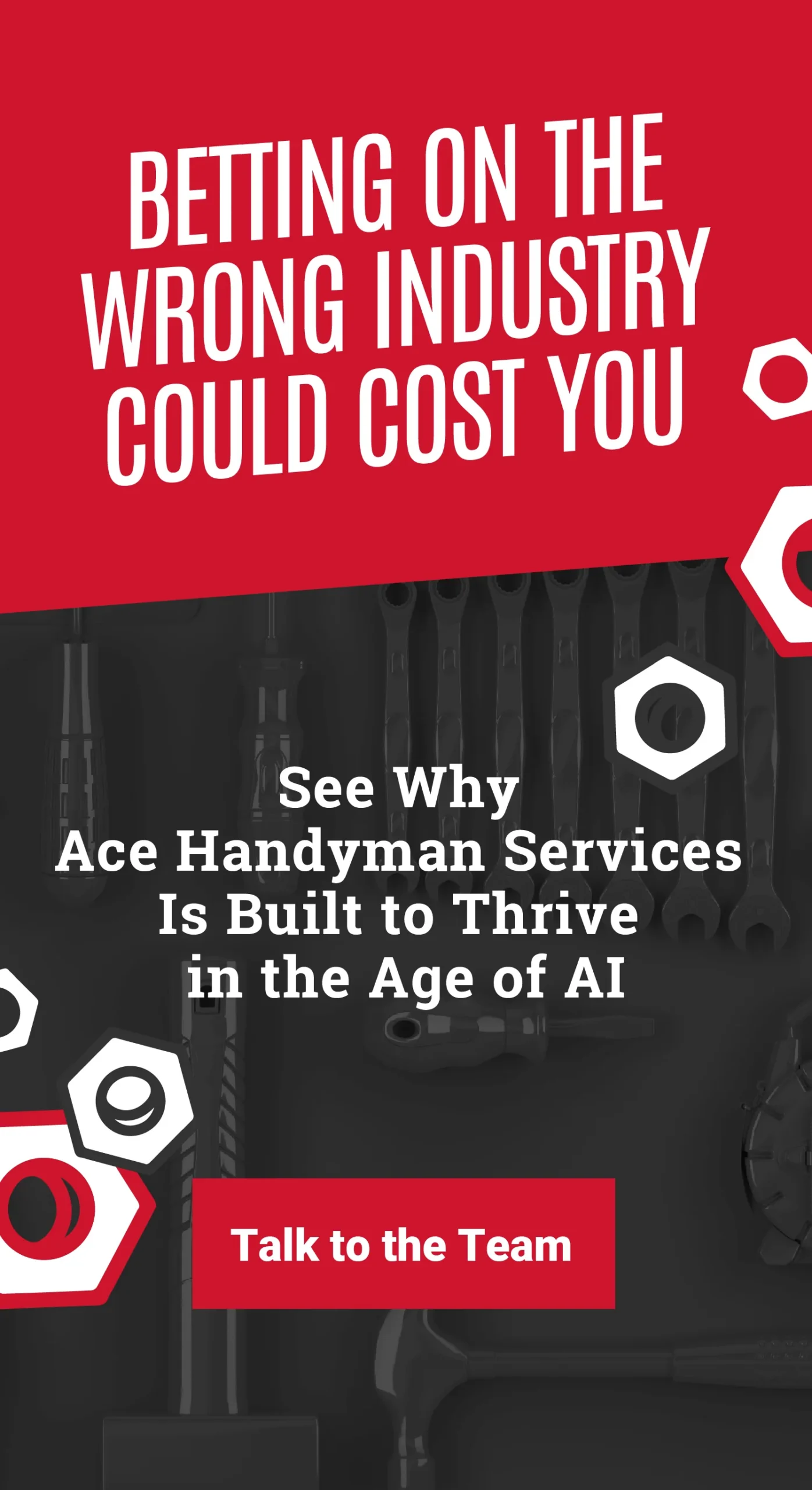 Get started with Ace Handyman Franchising